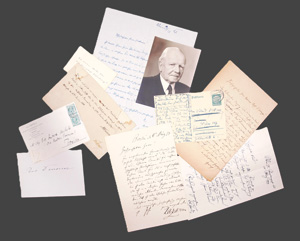 Lot 2565, Auction  126, Philosophen, 10 Autographen. Mit Beigabe M. Lazarus. 1860-1942