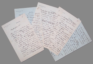 Los 2605 - Wissmann, Hermann von - Sehr umfangreicher Brief über die Emin-Pascha- und Stanley-Expeditionen. 1888 - 1 - thumb