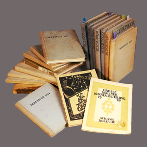 Lot 3025, Auction  126, Berliner Secession, 18 Kataloge der Ausstellungen der Berliner Secession