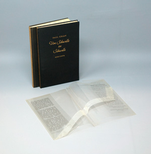 Lot 3042, Auction  126, Celan, Paul, Mohn und Gedächtnis. Stuttgart 1952