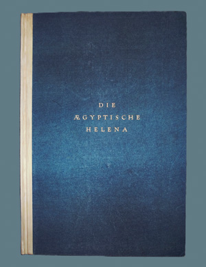 Lot 3159, Auction  126, Hofmannsthal, Hugo von, Die aegyptische Helena