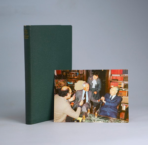 Lot 3209, Auction  126, Jünger, Ernst, Gläserne Bienen. OLeder. Stuttgart 1957. -  50 sign. Exemplare. - Mit eigenh. Glückwunschkarte von E. J.