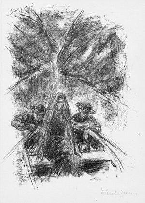 Los 3306 - Heine, Heinrich und Liebermann, Max - Illustr. - Der Rabbi von Bacherach. Vorzugsausgabe. Exemplar für Max Liebermann - 0 - thumb