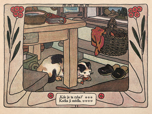 Los 3342 - Preissig, Vojtech - Byl jeden domecek. Prag 1905 - 0 - thumb