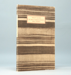 Los 3352 - Sachs, Nelly - In den Wohnungen des Todes. Berlin  - 0 - thumb