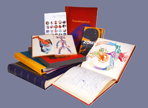 Lot 3356, Auction  126, Schlangenbader, Peter, Konvolut von 10 Alben, Werken und Katalogen des Künstlers