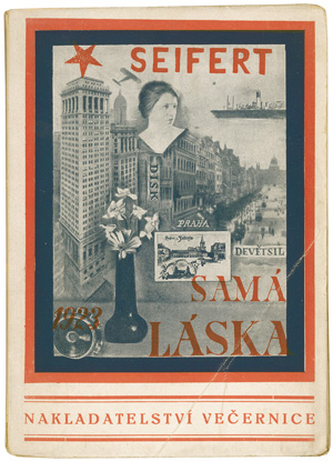 Los 3370 - Seifert, Jaroslav - Sama Laska. Prag 1923. - Widmungsexemplar - 0 - thumb