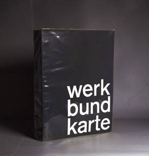 Los 3418 - Werkbundkarte - Deutschen Werkbundes Hessen. 141 Tapetenmuster - 0 - thumb