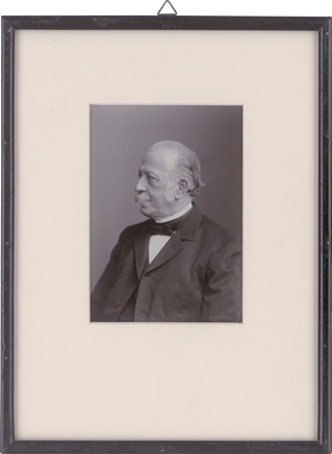 Lot 4038, Auction  126, Fontane, Theodor, Portrait of Theodor Fontane