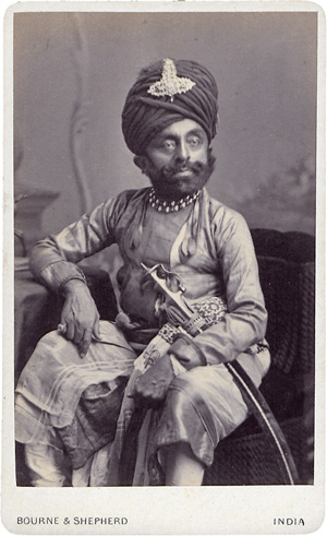 Los 4055 - India - Portraits of maharajas and rulers of India - 5 - thumb