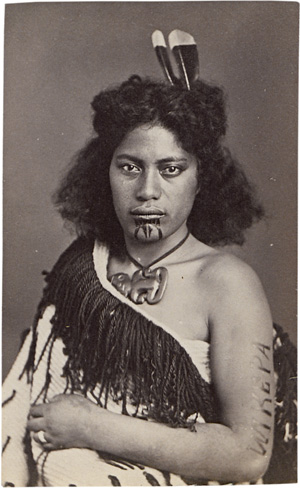Lot 4076, Auction  126, New Zealand, Maori portraits