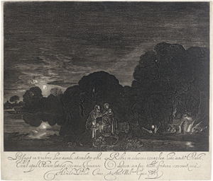 Los 5129 - Goudt, Hendrik - Die Flucht nach Ägypten - 0 - thumb