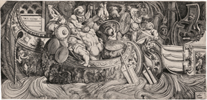 Lot 5167, Auction  126, Lucchese, Michele, Eine antike Seeschlacht (Enterung)