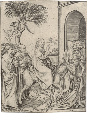 Los 5173 - Monogrammist AG - Der Einzug in Jerusalem - 0 - thumb