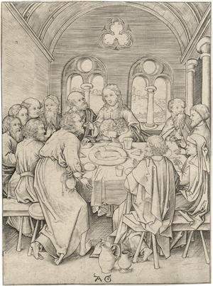 Los 5174 - Monogrammist AG - Das letzte Abendmahl - 0 - thumb