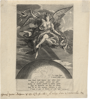 Los 5225 - Sadeler I, Johannes - Allegorie der Fama - 0 - thumb