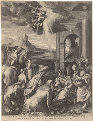 Los 5226 - Sadeler I, Raphael - Die Anbetung der Könige - 0 - thumb