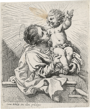 Lot 5234, Auction  126, Schut, Cornelis, Die Jungfrau mit dem Kind