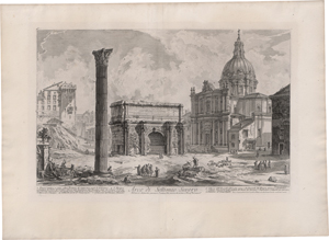 Los 5322 - Piranesi, Giovanni Battista - Arco di Settimo Severo - 0 - thumb
