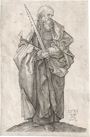 Lot 5534, Auction  126, Dürer, Albrecht, Der Apostel Simon