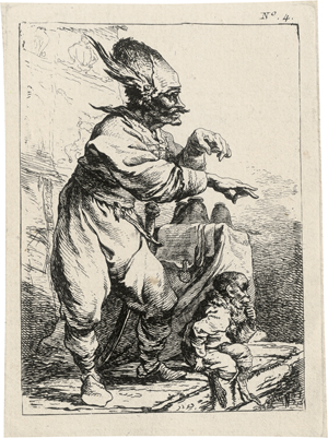 Lot 5621, Auction  126, Loutherbourg, Philipp Jacob, Premier Suite de Soldats; Seconde Suite des Figures