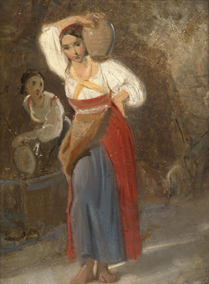 Lot 6081, Auction  126, Meyer, Ernst, Junge Italienerinnen am Brunnen