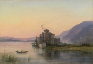 Los 6114 - Petersen, Vilhelm Peter Carl - Castel Toblino am Tobliner See bei Trient - 0 - thumb