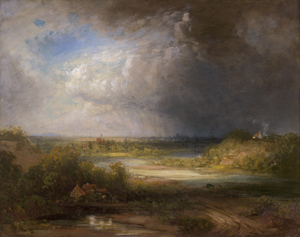 Los 6120 - Schleich d. Ä., Eduard - Blick auf München bei aufziehendem Gewitter - 0 - thumb