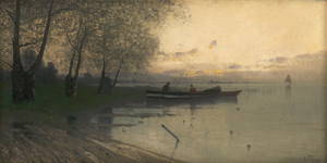 Los 6121 - Fischer, Eduard - Abendstimmung am Chiemsee - 0 - thumb