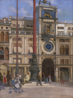 Los 6134 - Französisch - 1906. Blick auf den Torre del'Orologio auf dem Markusplatz in Venedig - 0 - thumb