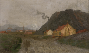 Los 6165 - Meunier, Constantin - zugeschrieben - Bergarbeiterdorf in der Borinage - 0 - thumb