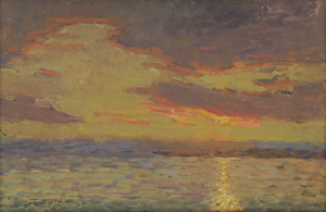 Los 6193 - Seyler, Julius - Mitternachtssonne über den Lofoten - 0 - thumb