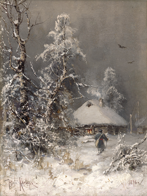 Los 6204 - Klever, Julius Sergius von - Winterlandschaft - 0 - thumb