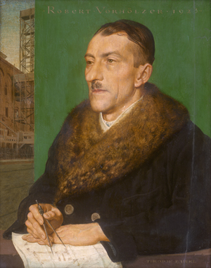 Lot 6227, Auction  126, Baierl, Theodor, Porträt des Architekten Robert Vorhölzer