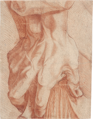 Lot 6565, Auction  126, Französisch, 18. Jh. Studie einer Hand