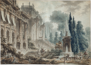 Los 6579 - Pernet, Jacques-Henry-Alexandre - Zwei Ruinencappriccios - 1 - thumb