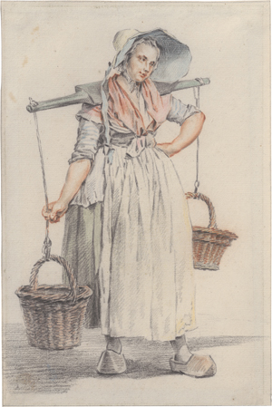 Los 6606 - Perkois, Jacobus - Eine Korbträgerin - 0 - thumb