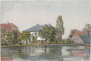 Los 6647 - Dänisch - um 1860. Die alte Papiermühle Strandmøllen nördlich von Kopenhagen - 0 - thumb