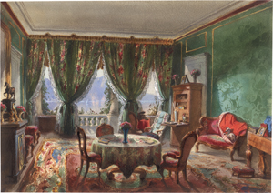 Los 6697 - Schweizerisch - 1862. Salon des Württembergischen Königspaares in Villeneuve - 0 - thumb