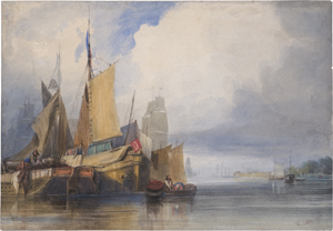 Los 6709 - Callow, William - Ankernde Handelsschiffe - 0 - thumb