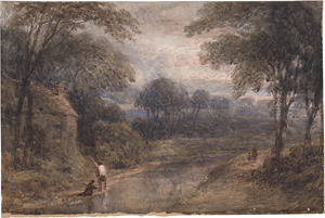 Los 6713 - Linnell, John - Angler an einem Fluss - 0 - thumb