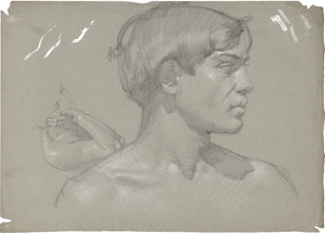 Los 6740 - Rothaug, Alexander - Bildnis eines Jünglings im Profil - 0 - thumb