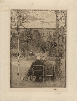 Lot 7002, Auction  126, Vogeler, Heinrich, Im Mai