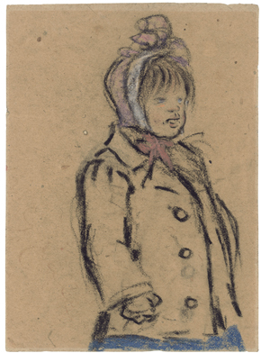 Los 7044 - Zille, Heinrich - Kind im Mantel - 0 - thumb