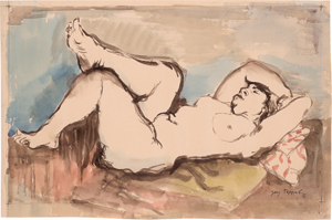 Lot 7125, Auction  126, Tappert, Georg, Liegender weiblicher Akt