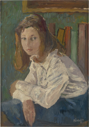 Lot 8145, Auction  126, Klamann, Kurt, Sitzendes Mädchen