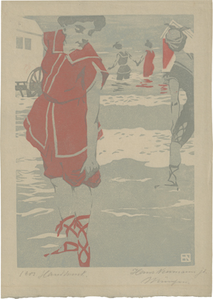 Lot 8205, Auction  126, Neumann, Hans, Badefreuden