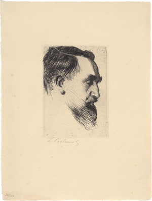 Lot 8223, Auction  126, Pasternak, Leonid Osipovich, Portrait Hermann Struck