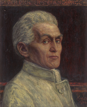 Lot 8243, Auction  126, Rebel, Carl Max, Der Dichter Stefan George