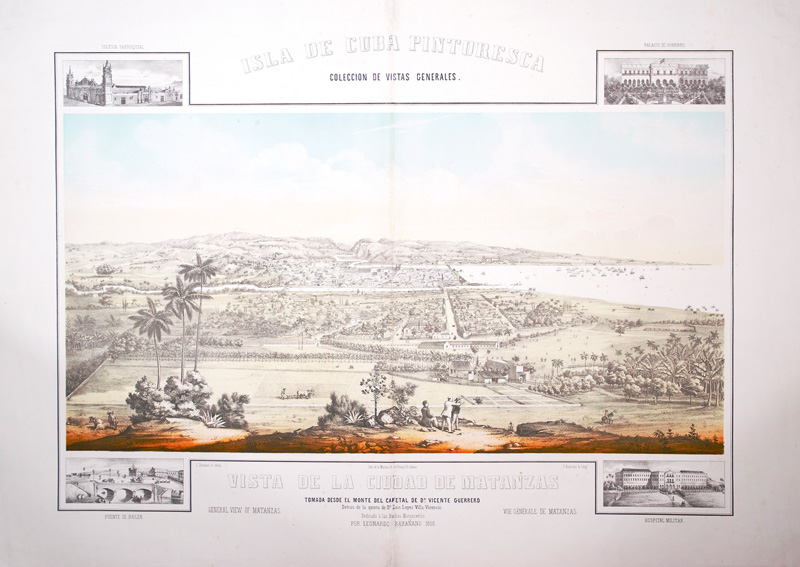 Lot 24, Auction 126, Baranano, Leonardo, Isla de Cuba Pintoresca. Colección de vistas generales